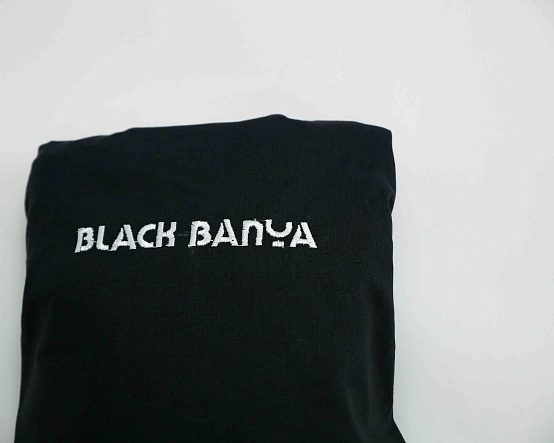 Простынь на подушку BLACK BANYA 50х20