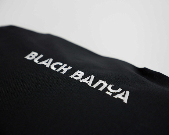 Простынь на подушку BLACK BANYA 35х35