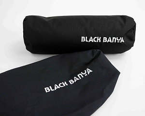 Простынь на валик под плечи BLACK BANYA 30х10