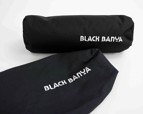 Простынь на валик под плечи BLACK BANYA 30х10
